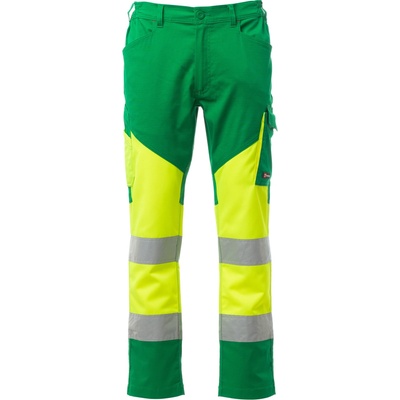 Payper pracovné nohavice WORKING žltá Fluo zelená Jelly