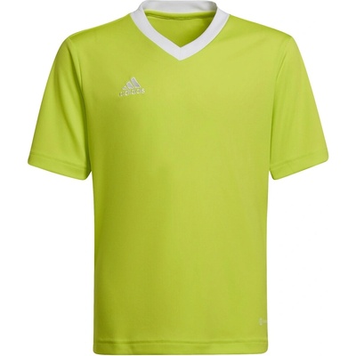 adidas Juniorský futbalový dres ENT22 JSY Y svetlo zelená biela