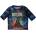 David Bowie Moonage 11 Fade Blue XL Дамски Риза (BOWMCT49LBL04)