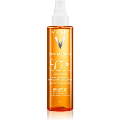 Vichy Capital Soleil Idéal Soleil олио за загар SPF 50+ 200ml