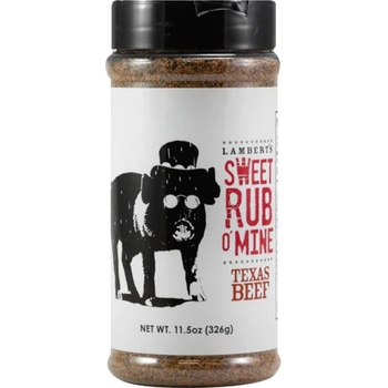 Lambert´s BBQ koření sweet rub o'mine texas beef 326 g