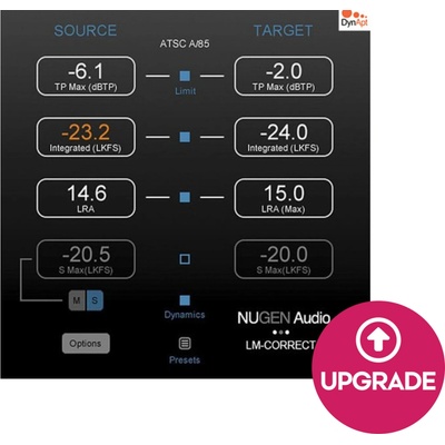 Nugen Audio LM-Cor w DynApt (Extension) (Digitálny produkt)