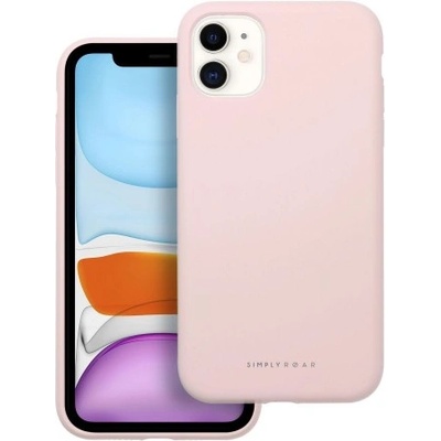 Apple Силиконов калъф кейс ROAR case CLOUD SKIN за iPhone 11, Розов