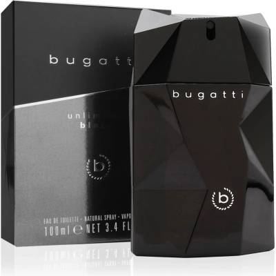 Bugatti Unlimited Black toaletní voda pánská 100 ml