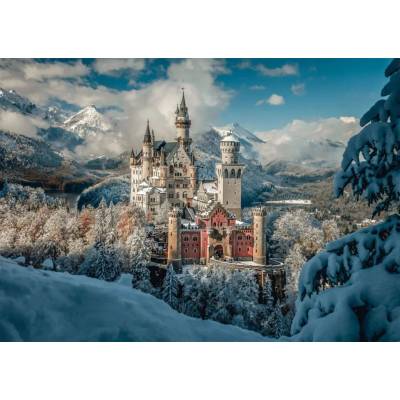 Schmidt Zámok Neuschwanstein v zime 1000 dielov