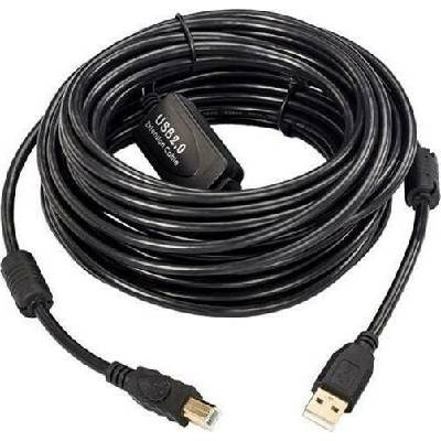 MicroConnect USBAB20B-ACTIVE USB USB-A - USB-B 20m černý