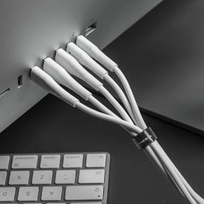 Forcell C336 USB A na typ C Qc4.0 3A 60W 1m bílý