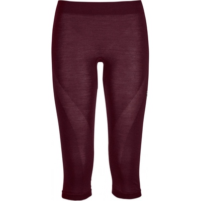 Ortovox 120 Competition Light Short Pants dámské 3/4 spodky Dark Blood
