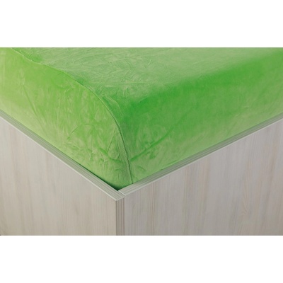 Firma Jan Sametové prostěradlo zelené 60x120