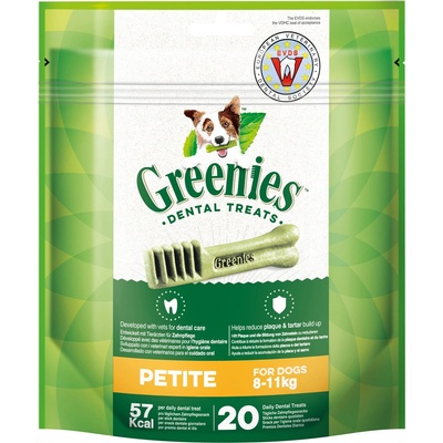 Greenies žuvadlo starostlivosť o zuby Petite 3 x 340 g