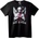NOONEBRAND Тениска Вяра и Слава на Ангел - 3XL, Black