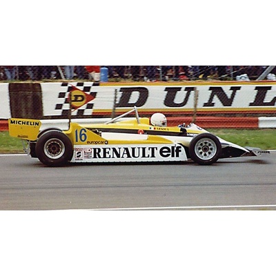 153 Renault RE30 British GP 1981 Arnoux race 1:24