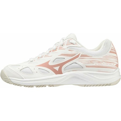 Mizuno Stealth Star 3 Jr. White/Rose Elegance/Lava Falls