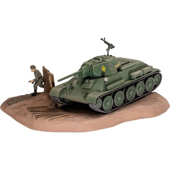 Revell Сглобяем модел Revell - Военен танк T-34/76, Модел 1940 (R03294)