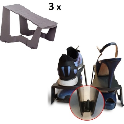 Artplast Flip Flap U22TO-KIT šedohnedý 3 ks