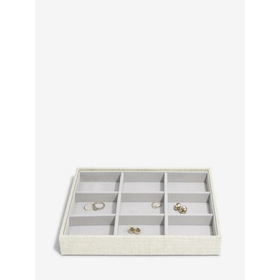 Stackers box na šperky Oatmeal & Linen Classic 9 krémová 76386