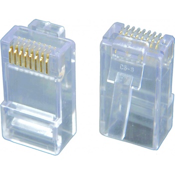 Solarix Konektor KRJ45/6SLD RJ45 8p8c Cat.6 UTP na drát