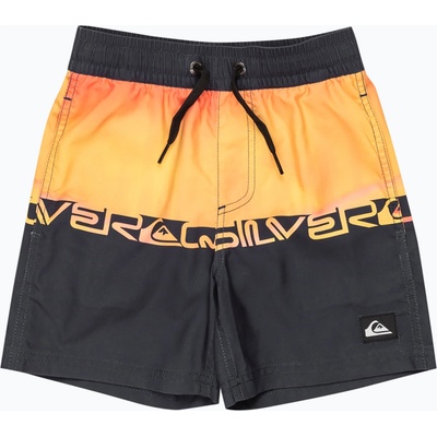 Quiksilver Детски къси панталони за плуване Quiksilver Everyday Straight Volley 12", цвят огнен корал