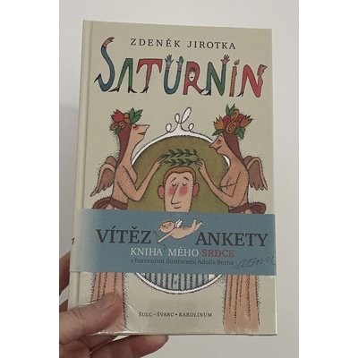 Saturnin - 11. vydání s ilustracemi Adolfa Borna - Zdeněk Jirotka