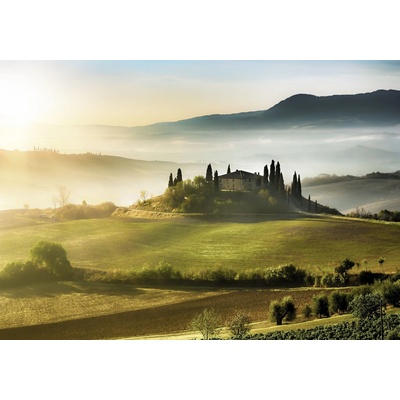 Postershop Fototapeta vliesováTuscany Hill, rozměry 184x254 cm