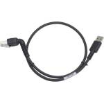 Zebra Свързващ кабел Zebra CBL-U20755-01, USB, под ъгъл (CBL-U20755-01)