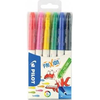 ФЛУМАСТРИ ИЗТРИВАЕМИ pilot frixion colors 6 ЦВЯТА