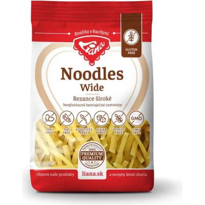 Liana Noodles Wide široké nudle bezlepkové těstoviny 200 g