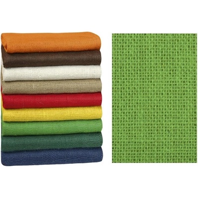 Bellatex Jutová dekorační plachetka SVĚTLE ZELENÁ 2415/630, 130x300cm