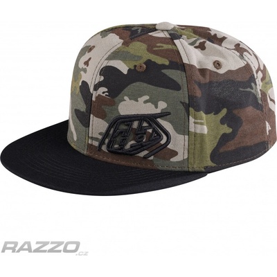 Troy Lee Designs Slice Snapback Camo Green/Black