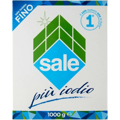 Italkali jemná jódovaná kuchynská soľ 1kg