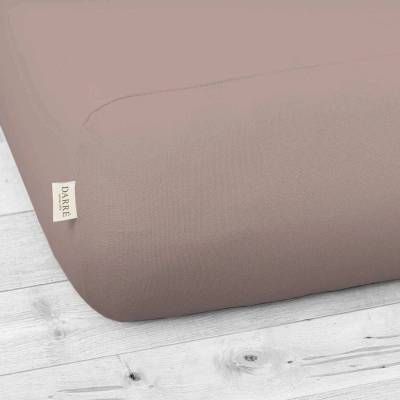 Darré Jersey prostěradlo new collection starorůžové 120x220x20