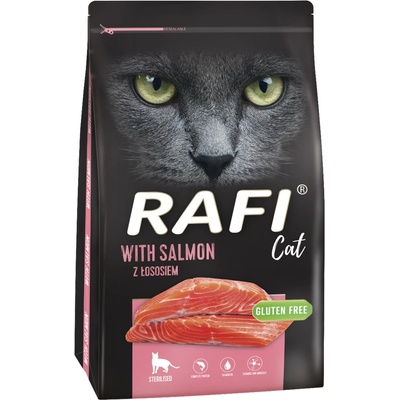 Dolina Noteci Rafi Cat pro sterilizované kočky s lososem 7 kg