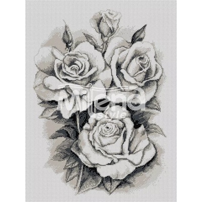 Milena Style Рози конци Ariadna 1: 4