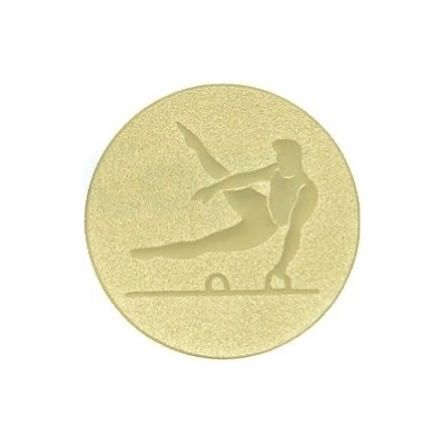 Kovový emblém GYMNASTIKA 025