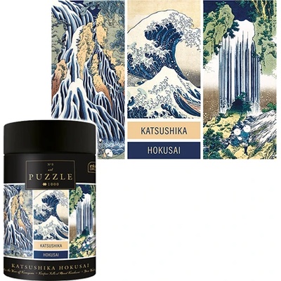 Interdruk - Puzzle Hokusai: Waterfall Waves ART - 1 000 piese