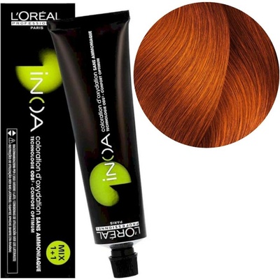 L'Oréal Inoa 6.40 Rubilane TMAVĚ MĚDĚNÁ BLOND