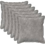 vidaXL Калъфка за възглавница 6 pcs HOUTEN Светлосиво 35 x 35 cm (916506)