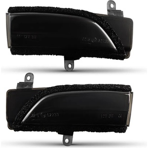  Диодни мигачи за странични огледала за Subaru Forester (2013-2018), Impreza (2012-2018), Legacy (2012-2019), Outback (2010-2019), WRX (2015-2019) - опушени с бягащ мигач (SB059D)