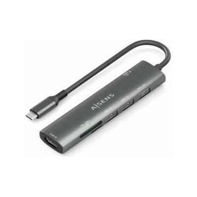 AISENS USB извод Aisens 7 EN 1 Сив 100 W