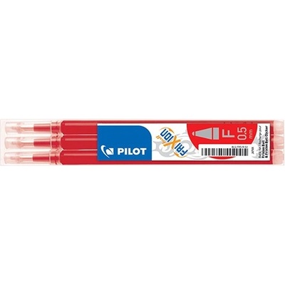 Pilot Вложка за химикалка с ролка, 0, 25 мм, изтриваема, PILOT "Frixion Ball/Clicker", червена BLS-FR5-R-S3 (BLS-FR5-R-S3)