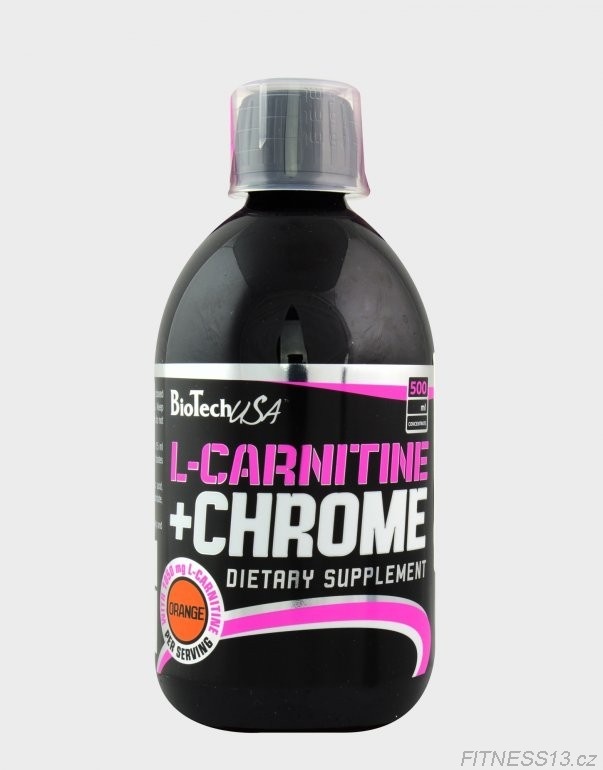 l carnitin skusenosti BioTech USA L-Carnitine 35 000 + Chrome 500 ml od 13,9 €