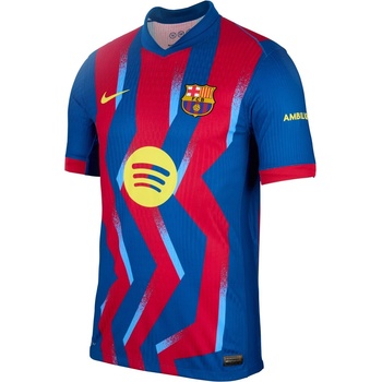 Nike Barcelona Authentic Fourth Shirt 25/26 Mens - Blue/ Yellow