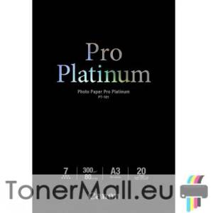 Canon Фотохартия Canon Pro Platinum PT-101, A3, 20 sheets, 2768B017AA