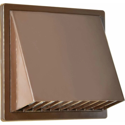 airRoxy PVSh 125 Plastová 170 x 170 mm tmavě hnědá