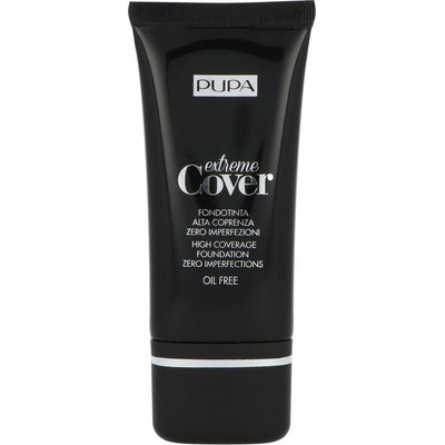 Pupa vysoce krycí make-ip Extreme Cover SPF15 High Coverage Foundation Zero Imperfections 010 Alabaster 30 ml