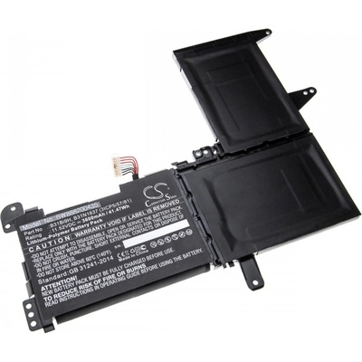 VHBW Батерия за Asus X510 / S510 / N580, B31N1637, 3600 mAh (888200435)