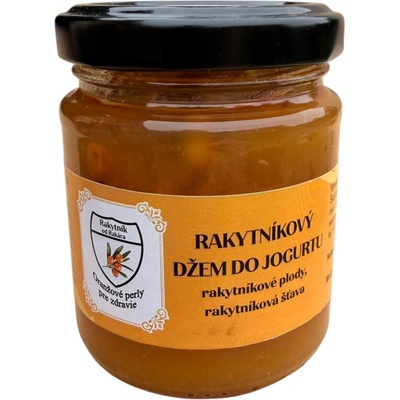 Rakytníkový džem s kúskami rakytníka 140ml Rakytník od Rakára