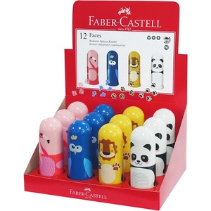 Faber-Castell Острилка faber-castell 5835 Лица с един отвор за гума с резервоар смесен модел 583513 (583513)