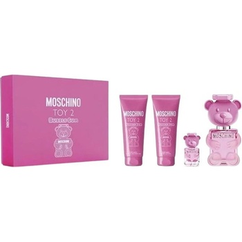 Moschino Toy 2 Bubble Gum Подаръчен комплект за жени Размер EDT 50 ml + 50 ml лосион за тяло + 50 ml душ гел