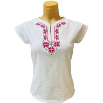 Image 1 of КАРНАВАЛ ДАМСКА ТЕНИСКА С БРОДЕРИЯ - МОДЕЛ 5 (787720231235)